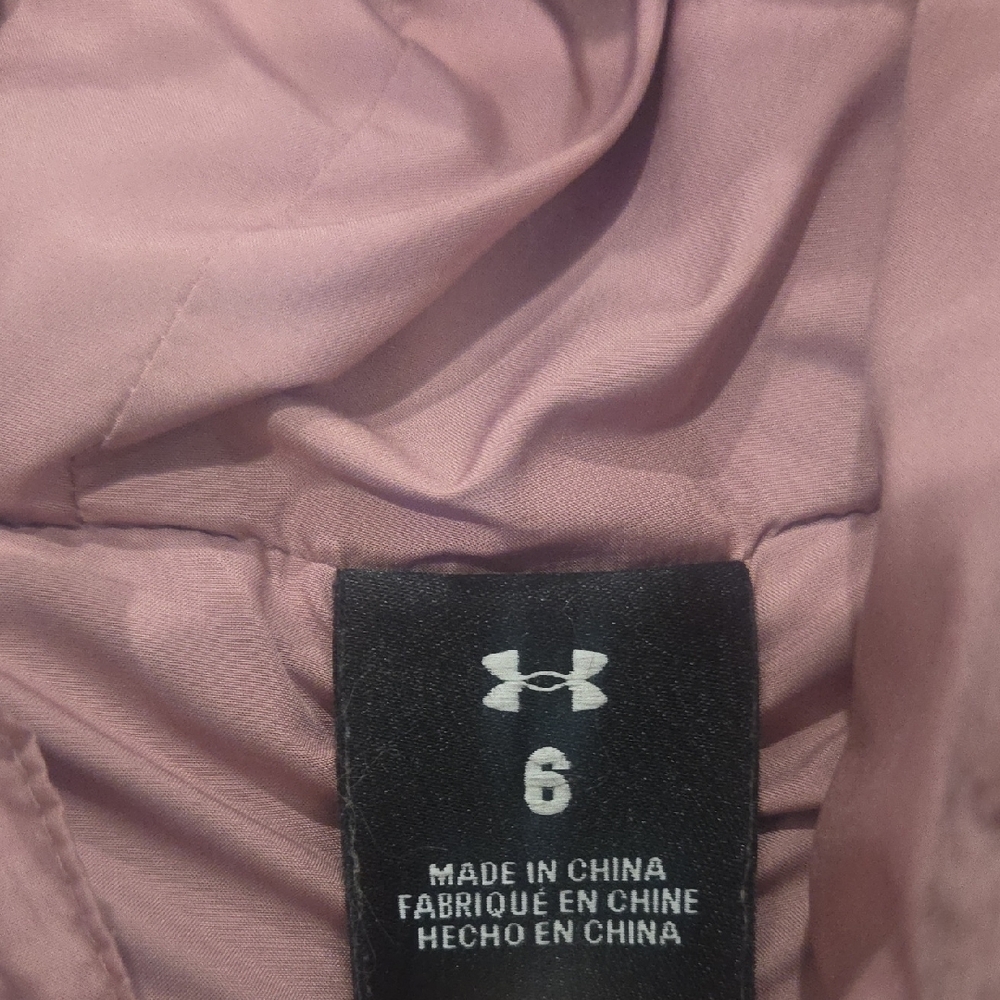 Under Armour Mauve Fleece Hoodie - Picture 4 of 6